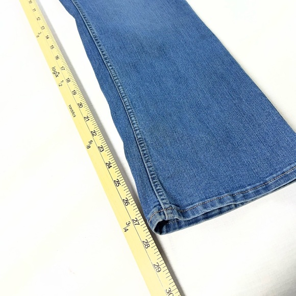 Riders By Lee Midrise Bootcut Jeans Womens Size 12P Embroidered Pockets B-5 - Picture 6 of 11